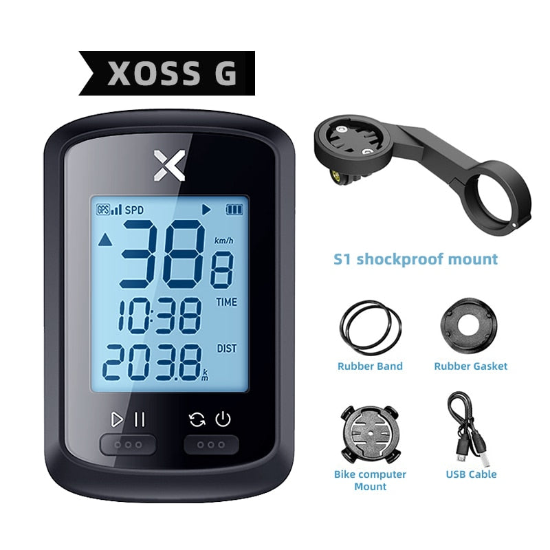 XOSS G plus G bike GPS Bicycle Computer Wireless Speedometer Waterproof cycling gps cycle computer Bicycle speedometer