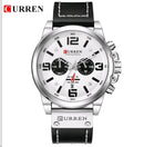 Curren Mens Watch Top Brand Luxury Brand Military Sports Wristwatch Leather Strap Quartz Waterproof Clock Relogio Masculino 8314