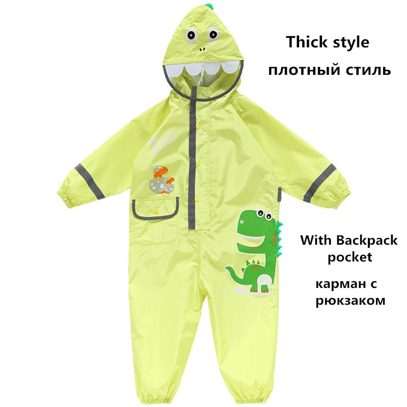 Baby Rompers Boys And Girls Waterproof Jumpsuits kids Clothing Sets 1-9 Years Old Children Romper Waterproof Clothes