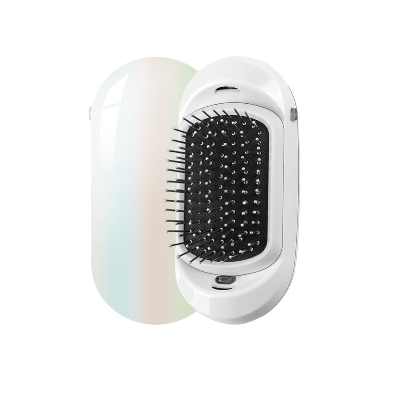 Anti Frizz Brush Magic Electric Ionic Hair Brush Head Massage Scalp Comb Anti Static Smooth Portable Negative Ion Hair Styler