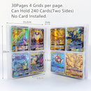 240Pcs Pokemon Cards Album Book Games Charizard Mewtwo Anime Toys Collection Card Pack Collection Booklet Kids Gifts Toys