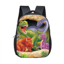 12 Inch Animals Dinosaur Backpacks Dinos Children School Bags Baby Toddler Bag Boys Backpack for Kids Kindergarten Bags Gift