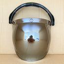Soman Open Face Helmet Visor Bubble Flip Up Motorcycles Visor Capacete Lens Helmet Accessories BV01