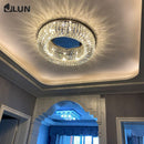 LED living room chandelier  Modern Crystal Led Chandeliers Lighting Gold Led Chandelier Lamp Living Room Decor Suspension Lumina