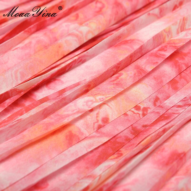 MoaaYina Fashion Designer Summer dress Women&