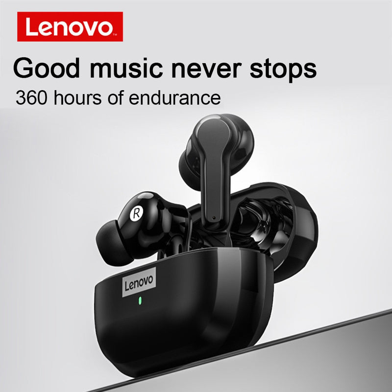 Lenovo LP1S Tws Sports Wireless Headset Stereo Earbuds HiFi Music With Mic Bluetooth Earphone 5.0 For Android IOS Smartphone