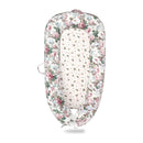 80x50cm Baby Nest Bed Portable Crib Travel Bed Solid Cotton Newborn Baby Crib Infant Bedding