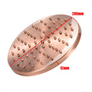 8 inch Round Vintage Retro Bathroom Rain Shower Head Antique Red Copper Hose Top Shower Sprayer Bathroom Single Head Tools