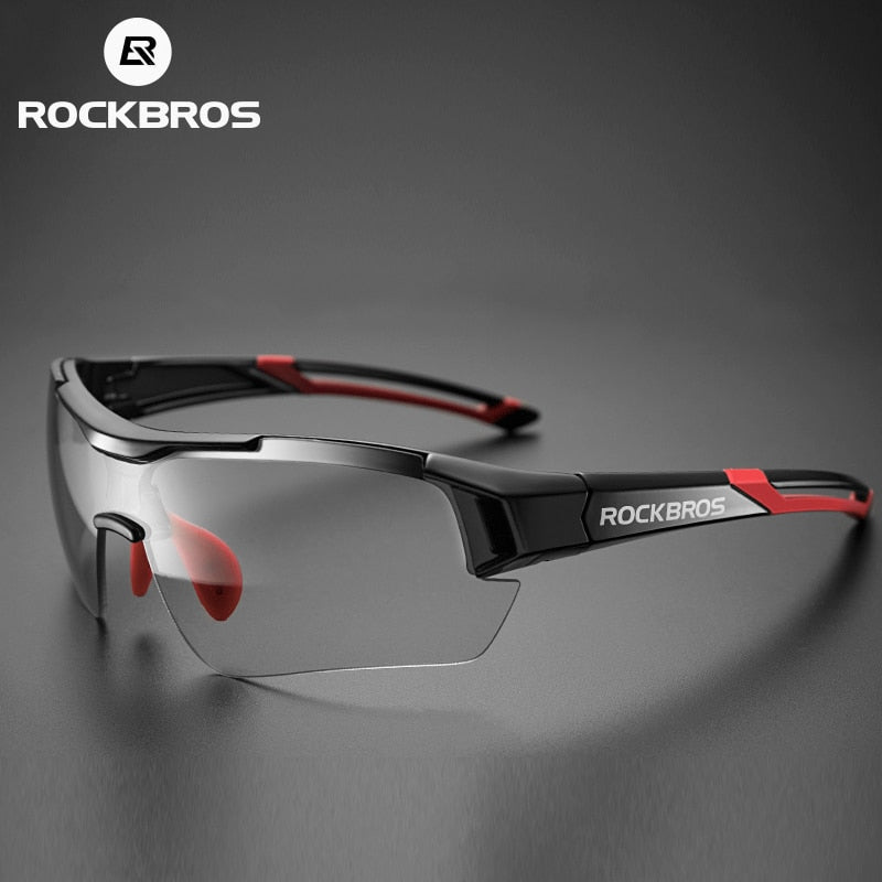 Gafas de ciclismo fotocromáticas ROCKBROS, gafas de sol para deportes al aire libre, gafas de decoloración, gafas para bicicleta de montaña o de carretera, gafas para bicicleta