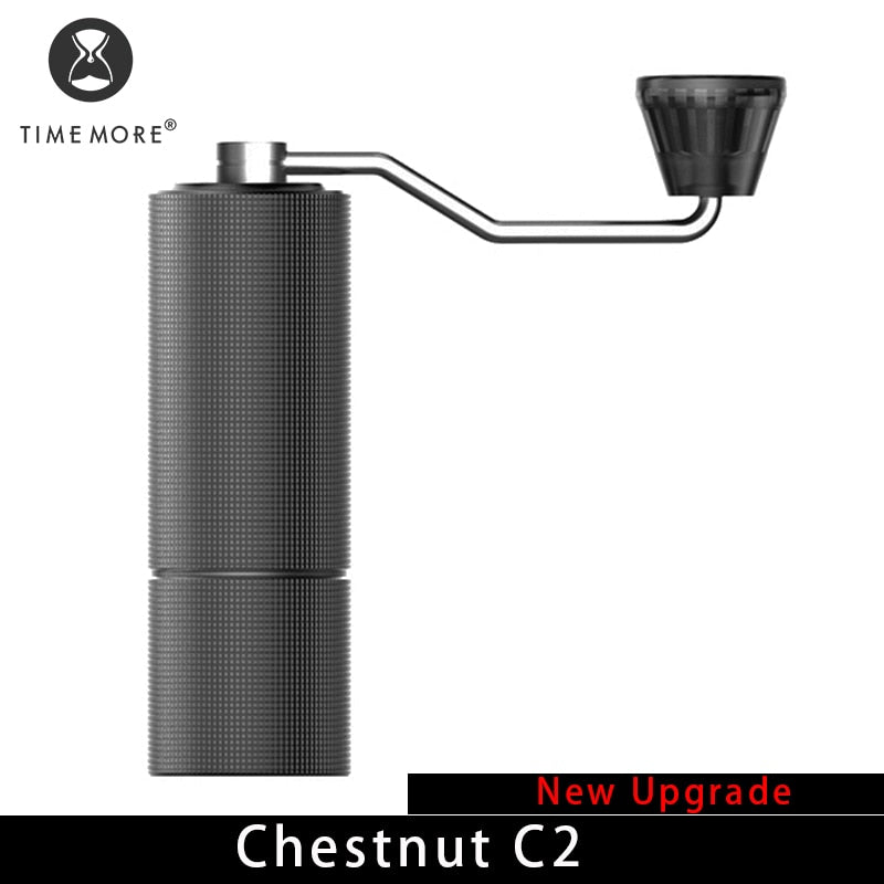 Molinillo de café Manual Chestnut C2 Up, fresa portátil ajustable de acero inoxidable para cocina, envío de cepillo de limpieza