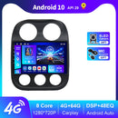 Radio de coche NAVISTART para Jeep Compass Patriot 2010-2016 autorradio estéreo 2 Din reproductor navegación GPS Carplay DSP OBD sin reproductor de CD