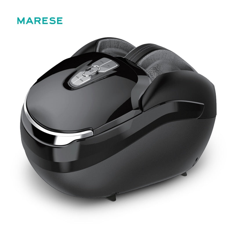 MARESE Electric Foot Massager Machine With Deep Vibration Massage Heated Rolling Kneading Air Compression Healthy Gift M7 Plus