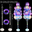 1Set 7/19 Tube Balloon Holder Balloons Stand Column Confetti Balloon Kids Birthday Party Baby Shower Wedding Decoration Supplies