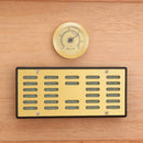 Large Capacity Humidor Cigar Box Cedar Wood Cigar Case Glossy Piano Finish Cigar Humidor Box W/ Humidifier Hygrometer