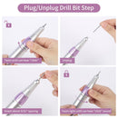 35000RPM Electric Nail Drill Machine Manicure Machine Milling Cutter Remove Nail Polish For Manicure Pedicure Nail Art Tools