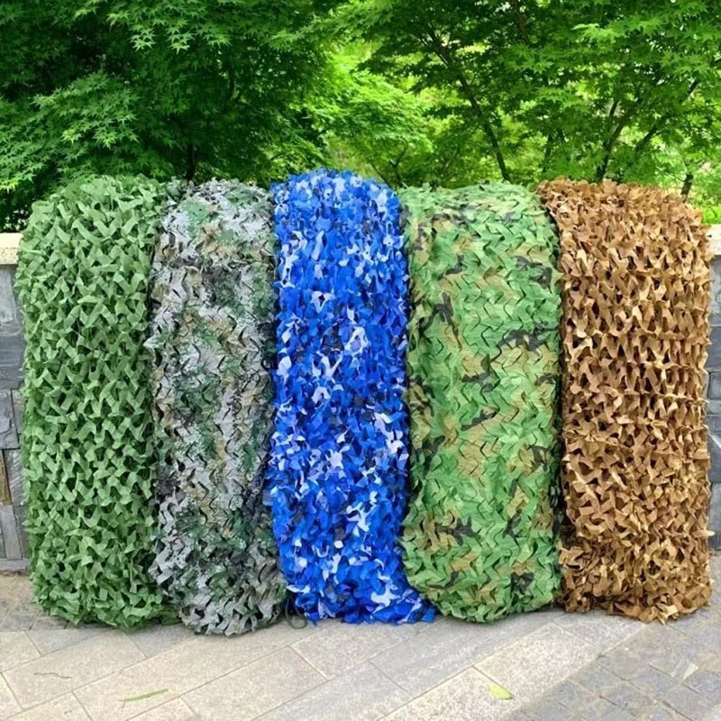 VILEAD Simple Garden Decoration Camouflage Nets Gazebo Mesh Fabric Army Military Camo Netting for Hunting Car Covers Shelter