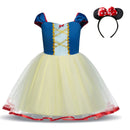 Vestido de fantasía para niños pequeños, disfraz de vacaciones de Año Nuevo, vestido de princesa para niños, Cosplay de Halloween, ropa para niñas