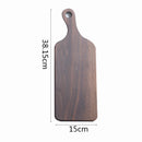 Tablas de cortar Tabla de cortar de madera maciza Tabla de pizza de nogal negro Tabla de pan de filete de madera entera Cortar verduras Fruta