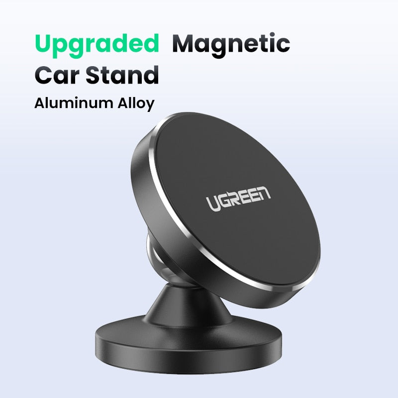 Ugreen Magnetic Phone Holder for iPhone 13 12 Samsung Xiaomi Car Holder for Phone for Dashboard Mobile Phone Holder Stand