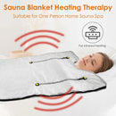 Upgraded weighted blanket Digital blankets for women Weight Loss Body Shaper sauna heated blanket for weight loss and detox