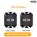 XOSS X1 Speed ​​Cadence Sensor Radcomputer Tachometer ANT+ Bluetooth Rennrad MTB Sensor Für GARMIN iGPSPORT Bryton