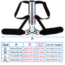 Tcare Posture Corrector Back Support Comfortable Back and Shoulder Brace for Adult Student Medical Device To Improve Bad Posture