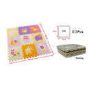 Cartoon Animal Pattern Play Mat Puzzle EVA Foam Floor Pad For Children Baby Gym Crawling Mats Toddler Carpet Random Color
