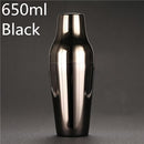 650 ml Edelstahl French Cocktail Shaker Klassischer und eleganter Bar Cocktail Shaker Barkeeper Bar Tool