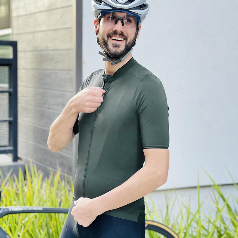 2021 YKYWBIKE Pro Team Sommer Radtrikot Set Fahrradbekleidung Atmungsaktiv Herren Kurzarm Shirt Rad Trägerhose