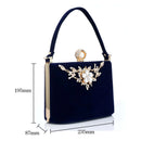YYW Crystal Clutches Bag Party purse Women Evening Bags Handbag crossbody messenger bags wedding Purse Fashion Designer Chain