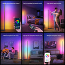 LED Minimal Lamp Corner Floor lamp for Living room Bedroom Studio Standing lamp Nordic Designer Tripod Led Floor lamp Fixtures