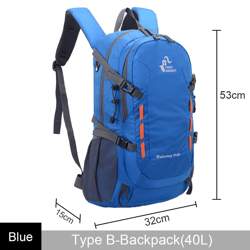 1 Uds bolsa de deporte al aire libre LOCAL LION 40L mochilas bolsa de viaje hombres mochila impermeable mochila