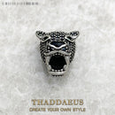 Beads Leopard Panther New Solid 925 Sterling Silver Charm Europe Jewelry Rebel Street Gift For Women &amp; Men