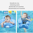 Mambobaby Baby Float Lying Swimming Ring Non-inflatable Buoy Waist Swim Rings Paddling Pool Floats Accessories Toys Swim Trainer