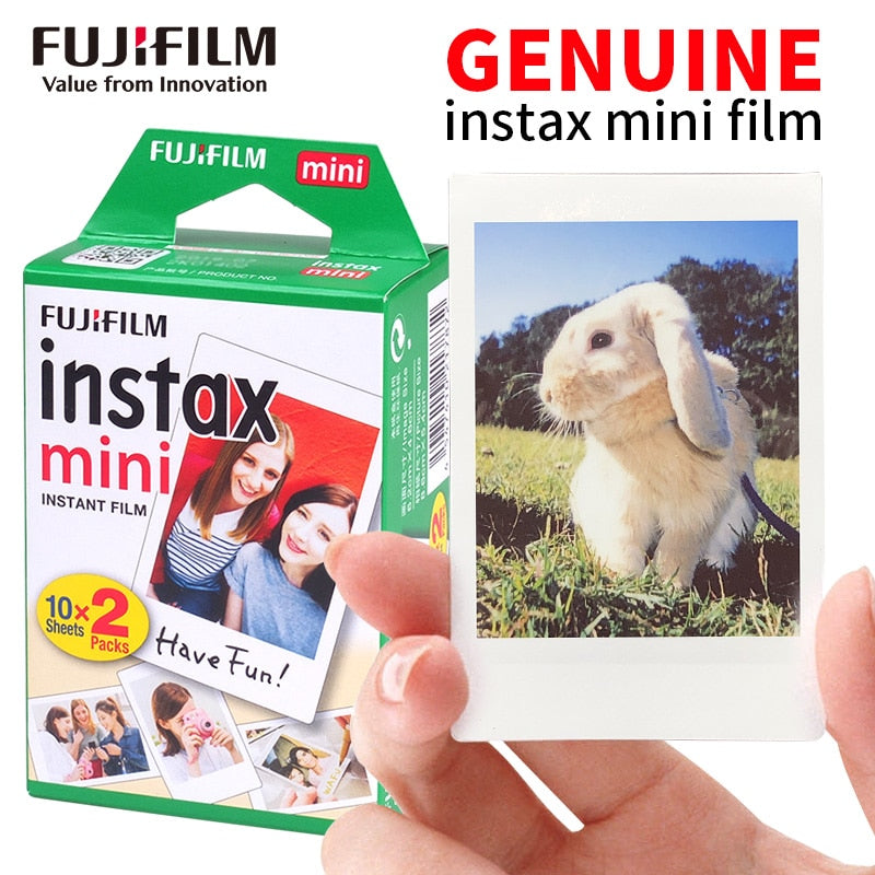 Origin Fujifilm Instax Mini Film 10-100 Sheets Photo Paper for Fuji Instant Film Cameras Instax Mini 11 8 9 90 Link Liplay EVO