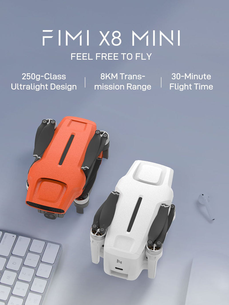 FIMI X8 Mini Camera Drone under 250g drones 8km 4k professional mini drone word premiere at April 6th to 8th April best price