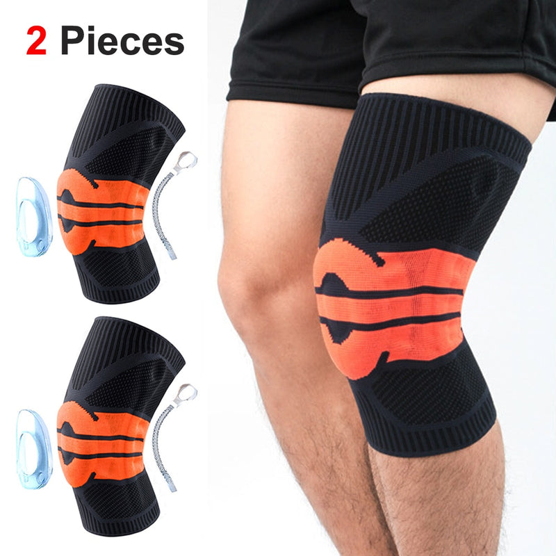 Professional Compression Knee Brace Support Protector For Arthritis Relief, Joint Pain, ACL, MCL, Meniscus Tear, Post Surgery