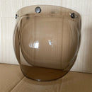 Soman Open Face Helmet Visor Bubble Flip Up Motorcycles Visor Capacete Lens Helmet Accessories BV01