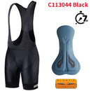 RION Cycling Shorts Men Ciclismo Masculina Bib Shorts Elastic Interface Cushion Long Distance MTB Padded Shorts Tights Slim Fit