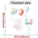 Cartoon Kids room Wall Decor Wall Stickers Hot Air Balloon Vinyl Wall Decals for Home Decoration Art Murals Sticker Wallpaper