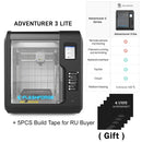 Impresora 3D Flashforge Adventurer 3 Kit de bricolaje Nivelación automática WIFI Fuera de la caja Cámara incorporada Nivelación automática Impresión en la nube 3D