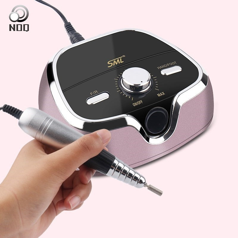 30W/35W Nagelbohrmaschine 35000RPM Professionelle Ausrüstung Nägel Zubehör Werkzeuge Maniküre Nagelfeile Mühle Cutter Gel Remover