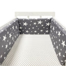 Baby Crib Bumper Cotton Thicken One-piece Crib Around Cushion Cot Protector Pillows Newborns Room Bedding Decor room decoration