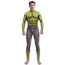 Superhero Bruce Banner Hulk Muscle Tights Jumpsuits Cosplay Costume Men Women Halloween Party Performance Zentai  Bodysuit