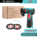 YIKODA 12V Brushless Mini Angle Grinder Cordless Polishing Grinding Machine Diamond Cutting Electric DIY Power Tools
