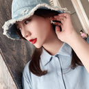 New Elegant Unicorn Stud Earrings Women Rhinestone Cartoon Korean Jewelry Animal Ear Stud