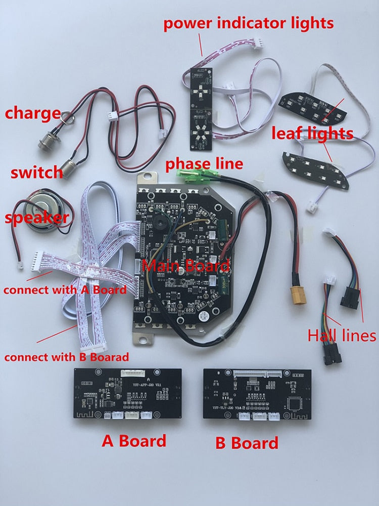 Original Factory DIY 6.5 Inch Scooter Motherboard Controller For Self Balance Smart Scooter Accessories Hoverboard 36V