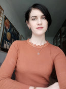 Suéter sólido suéteres mujeres nueva primavera mujer tejido suéter delgado manga larga Otoño Invierno mariposa cuello suéter mujer 716