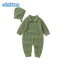 Baby Rompers Knitted Newborn Boy Jumpsuits Autum Long Sleeve Toddler Girl Sweaters Clothes Children Overalls Winter