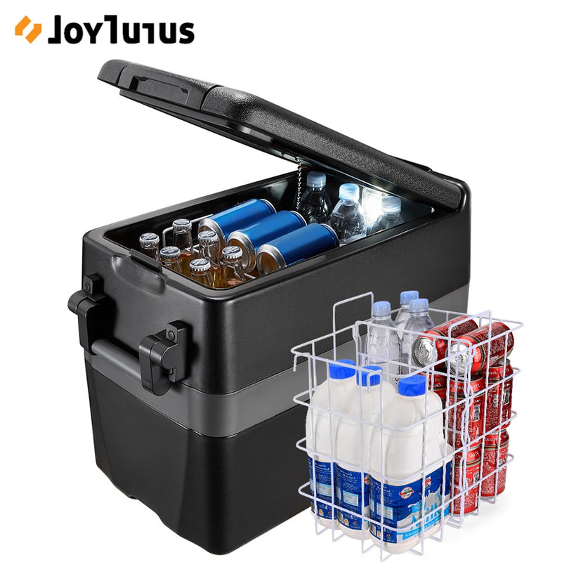 Joytutus 32/40/50L Car Fridge 12V Portable Compressor Cooler Mini Fridge Auto Freezer Caravan Truck  Home Camping Refrigerator